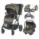 Coccolle Lissia Kolica za Bebe 3u1 Zelena - 10261-1