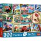 TREFL Puzzle za decu Postage stamps 23110 - 300 delova - 102710-23110