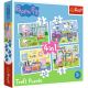 TREFL Puzzle 4u1 Holiday Memories 34359 - 12, 24, 20, 15 delova - 102812-34359