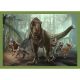 TREFL Puzzle 4u1 Dangerous dinosaurs 34607 - 54, 48, 35, 70 delova - 102815-34607