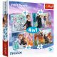 TREFL Puzzle 4u1 The Amazing World of Frozen 34381 - 12, 24, 20, 15 delova - 102820-34381