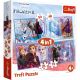 TREFL Puzzle 4u1 Frozen Journey into the unknown 34323 - 54, 48, 35, 70 delova - 102836-34323