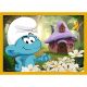 TREFL Puzzle 4u1 Life in the Smurf Village 34664 - 54, 48, 35, 70 delova - 102837-34664