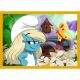 TREFL Puzzle 4u1 Life in the Smurf Village 34664 - 54, 48, 35, 70 delova - 102837-34664