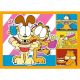 TREFL Puzzle 4u1 Garfield loves lasagna 34673 - 54, 48, 35, 70 delova - 102840-34673