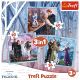 TREFL Puzzle 3u1 Frozen magical story  34853 - 50, 20, 36 delova - 102859-34853