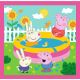 TREFL Puzzle 3u1 Peppa and friends 34873 - 50, 20, 36 delova - 102869-34873