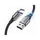 VENTION USB 2.0-A na Micro-B kabl, 0.5m / Aluminum sivi (COAHD) - 103148
