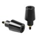 LAMPA Bar end tegići crni - 10317LAM001