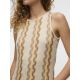 VERO MODA Ženska bež haljina teresa - EP3076275