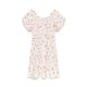 VERO MODA Ženska bež haljina odette - EP3076404