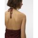 VERO MODA Ženska braon haljina maya - EP3076269