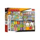 Puzzle 4*250 garfild - EP3023346