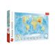 Puzzle 1000 mapa sveta - EP3023405