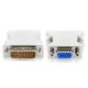 GEMBIRD A-DVI-VGA Adapter DVI-I 24+5-pin male to VGA 15-pin HD (3 rows) female DVI-I - 103901