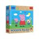 TREFL Drvene puzzle Pepa Pig 20262 - 24 dela - 104200-20262