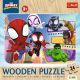 TREFL Drvene puzzle Spidy 20274 - 24 dela - 104204-20274