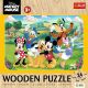 TREFL Drvene puzzle Mickey with friends 20278 - 24 dela - 104205-20278