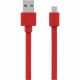 ALLOCACOC DESIGNNEST Flat usb c kab 10453RD/USBCBCl, crveni - 10453RD-USBCBC