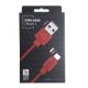 ALLOCACOC DESIGNNEST Flat usb c kab 10453RD/USBCBCl, crveni - 10453RD-USBCBC