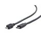GEMBIRD CCP-USB2-mBMCM-1M Gembird USB 2.0 Micro BM to Type-C cable (Micro BM/CM), 1 m - 104688