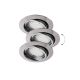 Rabalux Ugradna i nadgradna rasveta Lite GU10 1x MAX 50W hrom (1050) - 1050-1-1