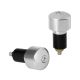 LAMPA Bar end tegići silver - 10635LAMSI