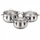 KORKMAZ Set Mona 6pcs inox - A1627