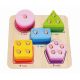 TOOKY TOY Drvena geometrijska slagalica sa 5 oblika TKF080 - 107-46735