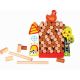 TOOKY TOY Drvena društvena igra Farma Chick drop - 107-46964