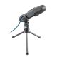 TRUST Mikrofon Mico 3,5mm+USB, crna plava - 23790
