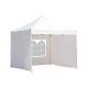 Paviljon Sa Mehanizmom 3x3m Beli Tri Stranice Torba - 1078-1-1-1