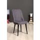 HANAH HOME Set trpezarijskih stolica 4/1 Polo, siva - 107BCK1126
