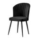 HANAH HOME Trpezarijske stolice Rubi 2/1, crna - 107BCK1141