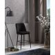 HANAH HOME Set barskih stolica Vento 2/1, crna - 107BCK1153