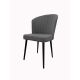HANAH HOME Trpezarijska stolica Rubi 4/1, siva/crna - 107BCK1170