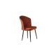 HANAH HOME Set trpezarijskkih stolica Rubi 2/1, narandžasta/crna - 107BCK1172