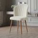HANAH HOME Set trpezarijskih stolica Rubi 2/1, krem/tamnobraon - 107BCK1189