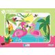 BLUE FOCUS Puzzle Flamingo – 30 delova - 108-22466