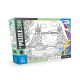 BLUE FOCUS Puzzle za bojenje Tower Bridge – 200 delova - 108-23883