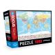 BLUE FOCUS Puzzle Mapa sveta – 1.000 delova - 108-24965