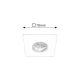 RABALUX Ugradna rasveta Randy LED 4W - 1080-1