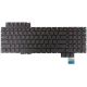 Tastatura za laptop Asus Rog G752 G752VL G752VM mali enter sa pozadinskim - 108098