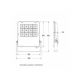 DAWN LED Reflektor BR-FL100W-03Q 4000K - 108553