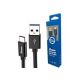 XWAVE Kabl USB Tip-C 3.0 muški na Tip-C 3.1 muški 1.2m ,crna - 028902