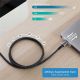 VELTEH USB kabl tip C 0.5m thunderbolt 3 KT-USB4 0.5m - 11-439