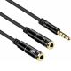 VELTEH 4 polni 3.5mm M na 2F razdelnik KT-AUS-21 - 11-452