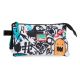 MOVOM MONSTER prazna pernica sa 3 pregrade - crna - EP3180740