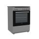 UNION sporet ker W-60.0S Silv. (W-60.0S) - W-60.0S