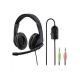 HAMA PC slusalice sa mikrofonom HS-P200, stereo, crne - 111062